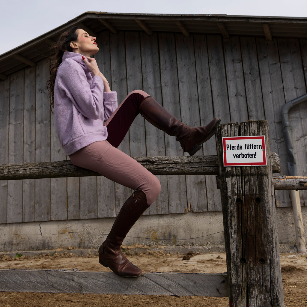 Reitlegging "Break A Leg" – Farbe "Misty Rose"