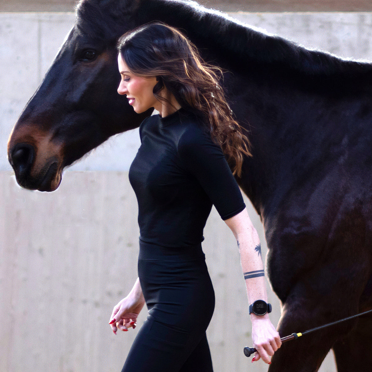 Shirt "Eat My Dust" – Farbe "Black And All Black"
