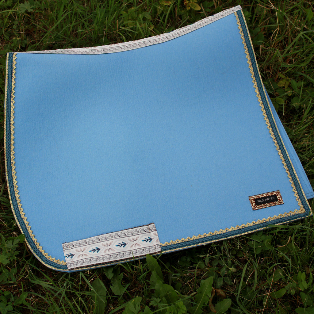 Schabracke "What A Pleasure" – Farbe "Simply Blue"
