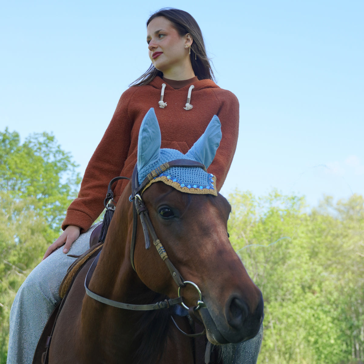 Hoodie "Embrace Me" – Farbe "Copper Creek"