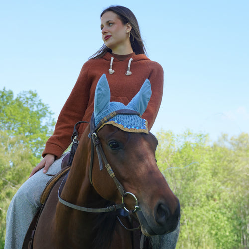 Hoodie "Embrace Me" – Farbe "Copper Creek"